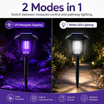 🔥Last Day 50% OFF ✨Solar Mosquito Zapper Light
